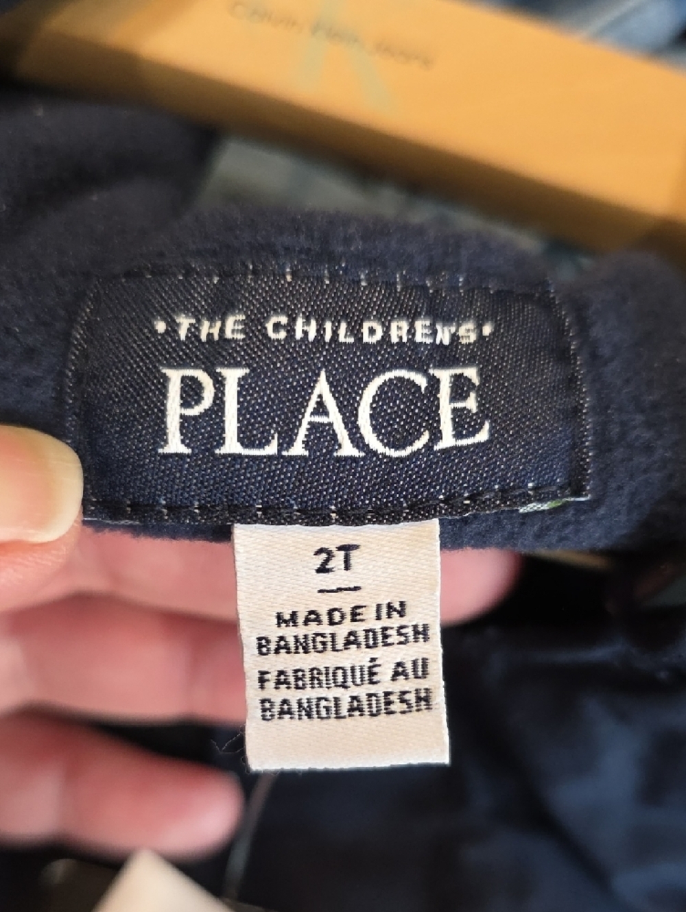 NWT The Children's Place Dark Navy Insulated Snow Bib Overalls Size 2T - Picture 6 of 7
